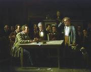 George Caleb Bingham The Puzzled Witness oil on canvas